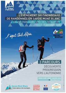 Grand Parours Areches Beaufort - CAF Horizon Vertical