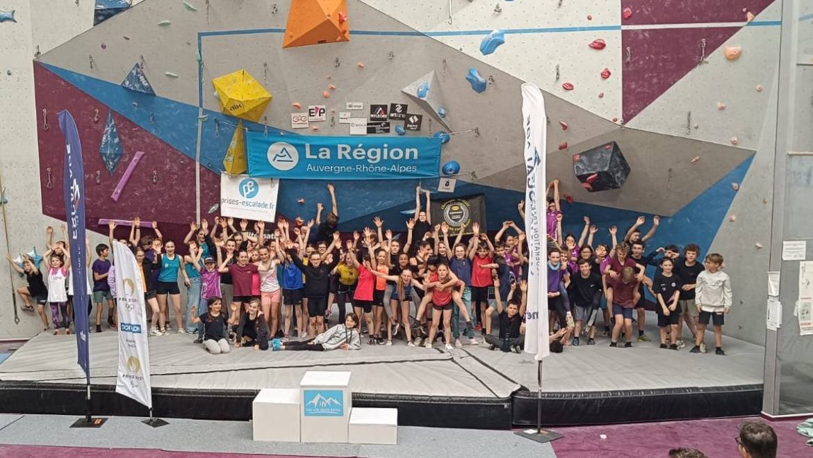 Championnat régional d’escalade U12/U14 : une belle réussite collective !