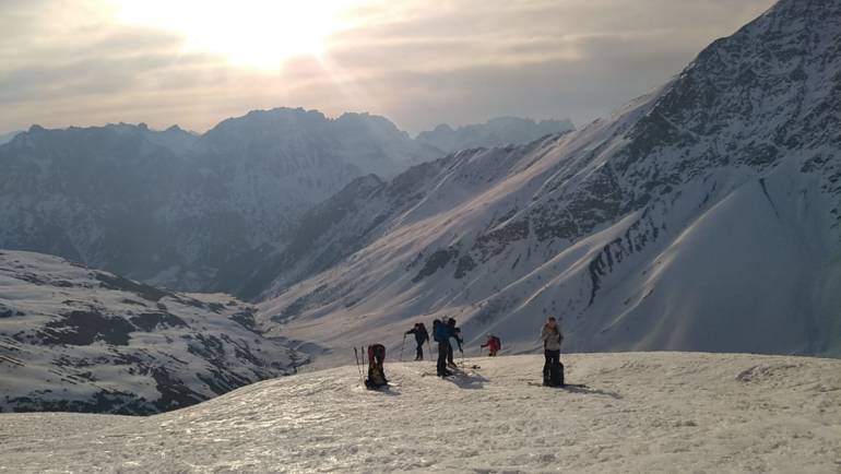 Massif des Aiguilles d’Arves, ski de rando (26 et 27 mars 2022)