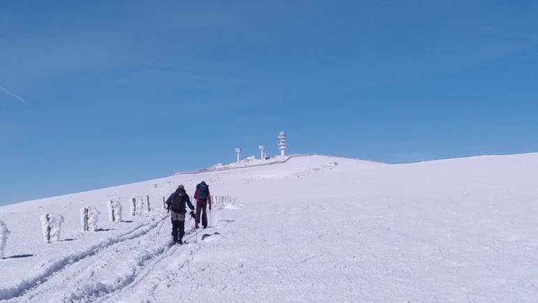 La traversée des Crêtes du Forez en ski de randonnée nordique