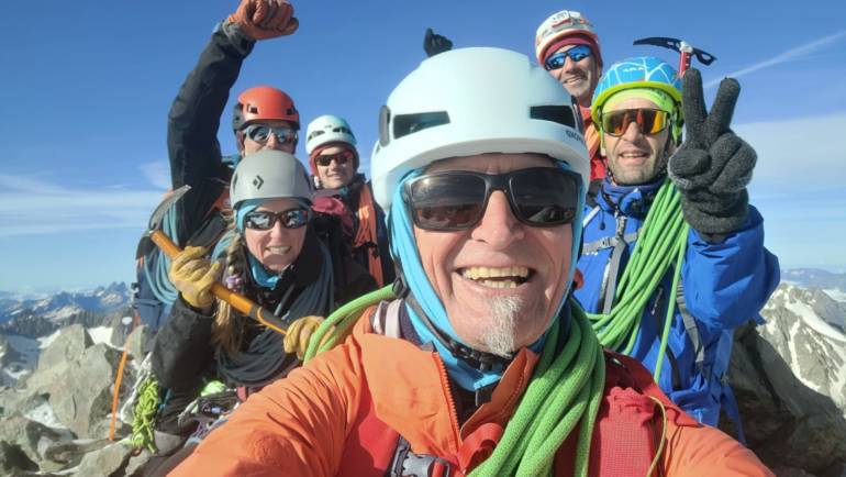 Sortie alpi au sommet de la Pointe Puiseux (3943m)