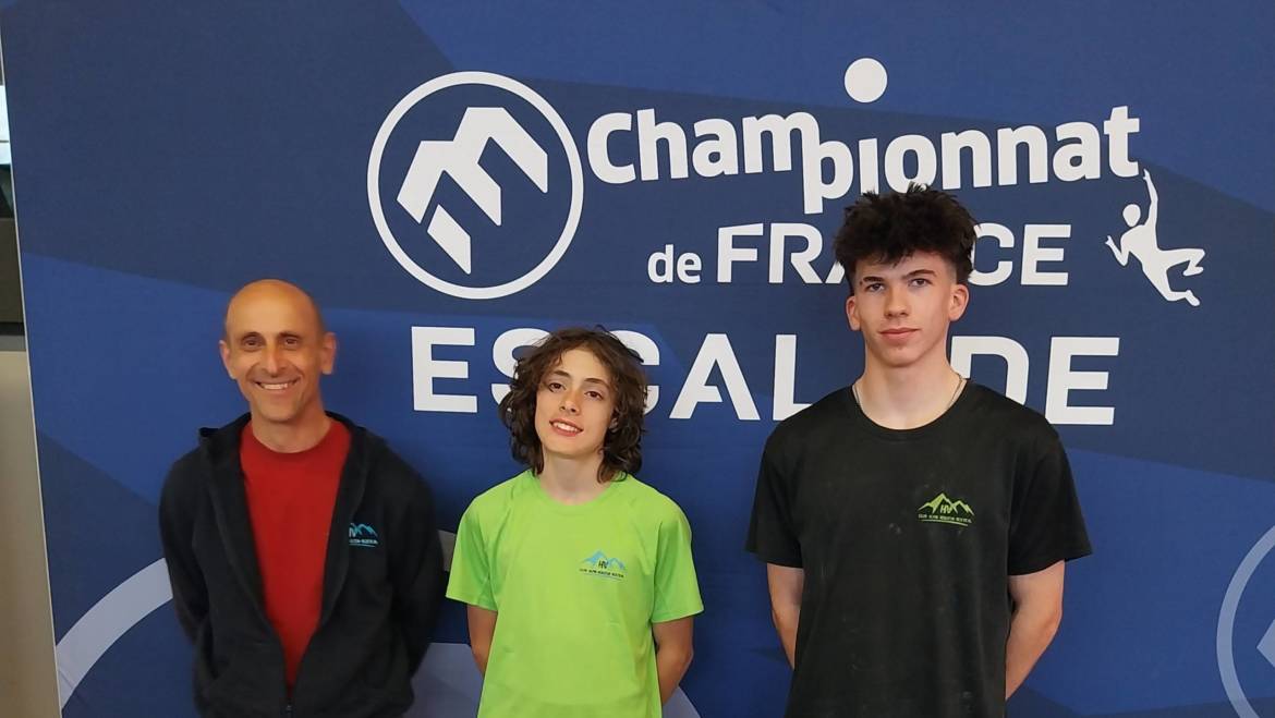 Le CAF Horizon Vertical au championnat de France jeunes de difficulté !