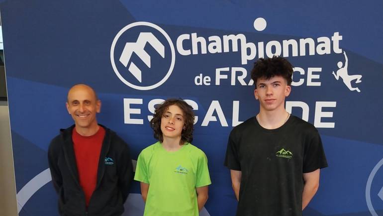 Le CAF Horizon Vertical au championnat de France jeunes de difficulté !